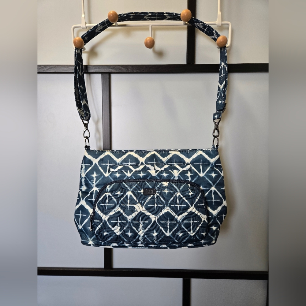 ❗SOLD❗Lug Samba XL Crossbody/Shoulder Bag in Diamond Navy Blue